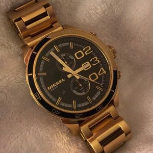 DIESEL Gold 10bar Men’s Watch